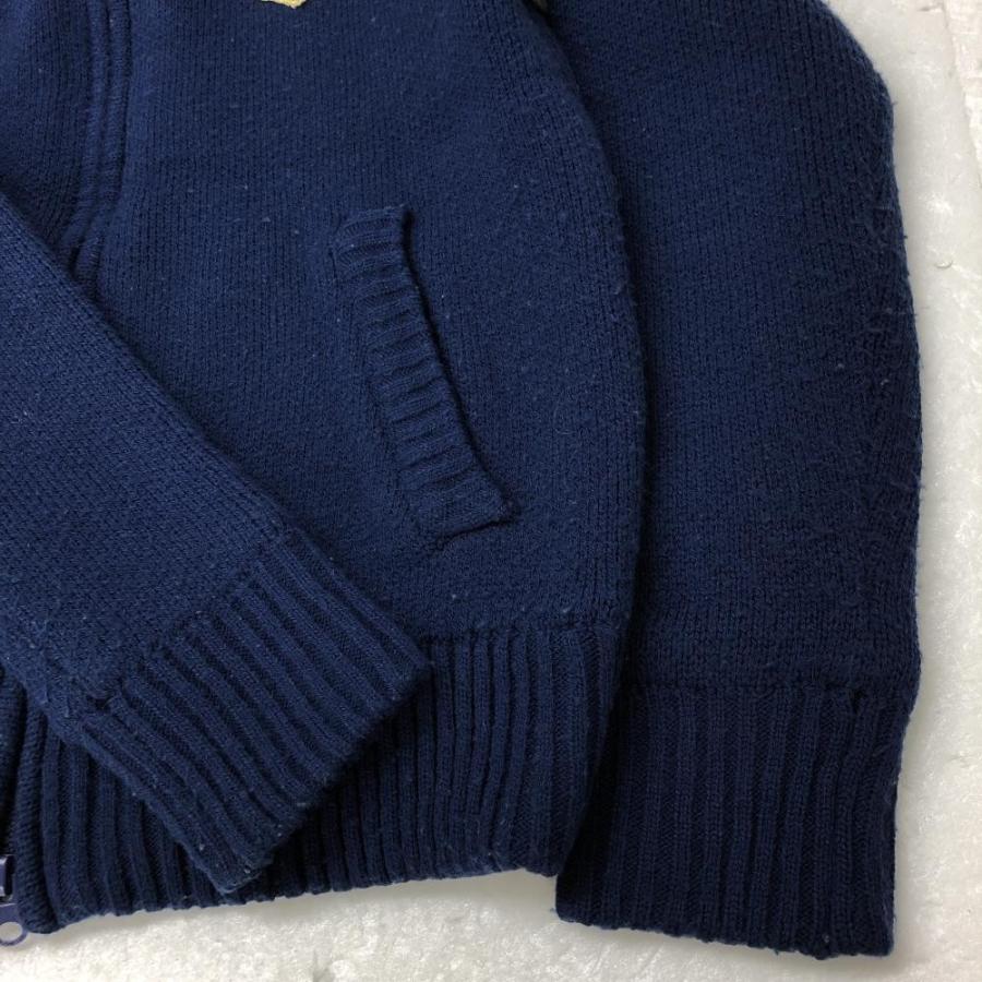 Delsol デルソル ニットブルゾン ネイビー 白 イエロー ワッペン ダブルジップ レディース S M ゴルフウェア R11 1 レオナード 通販 Yahoo ショッピング