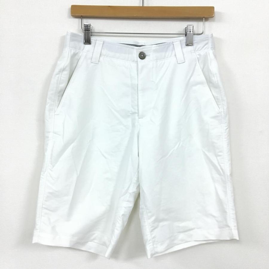 Off価格 美品 Under Armour アンダーアーマー ハーフパンツ 白 ロゴ刺繍 メンズ 76 ゴルフウェア 1 レオナード 通販 Yahoo ショッピング