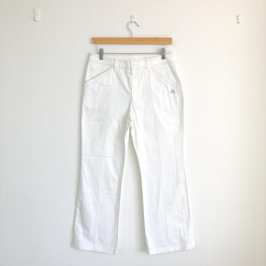 Adidas アディダス パンツ 白 レディース Ot ゴルフウェア 0 1 レオナード 通販 Yahoo ショッピング