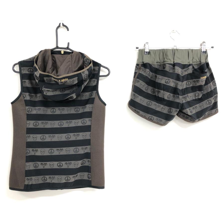 MARK&LONA マークアンドロナ セットアップ 黒×ダークブラウン MARK&LONA マークアンドロナ セットアップ 黒×ダークブラウン