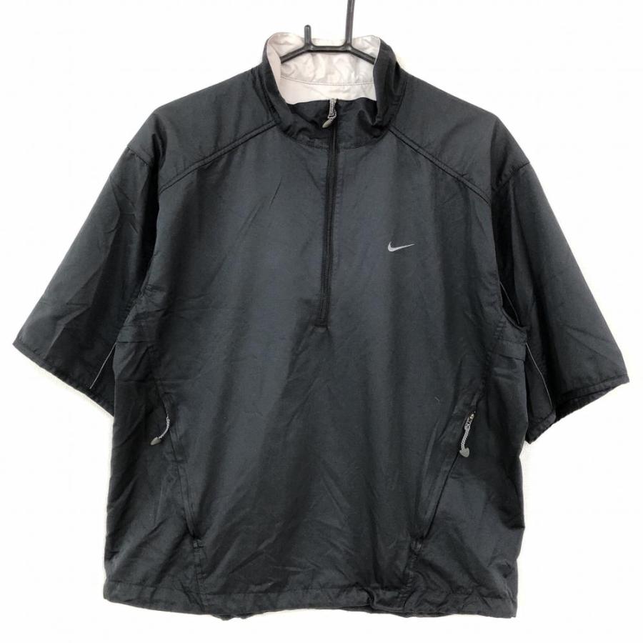 ☆10%OFF価格☆【美品】NIKE ナイキゴルフ 半袖スニード ブルゾン 黒