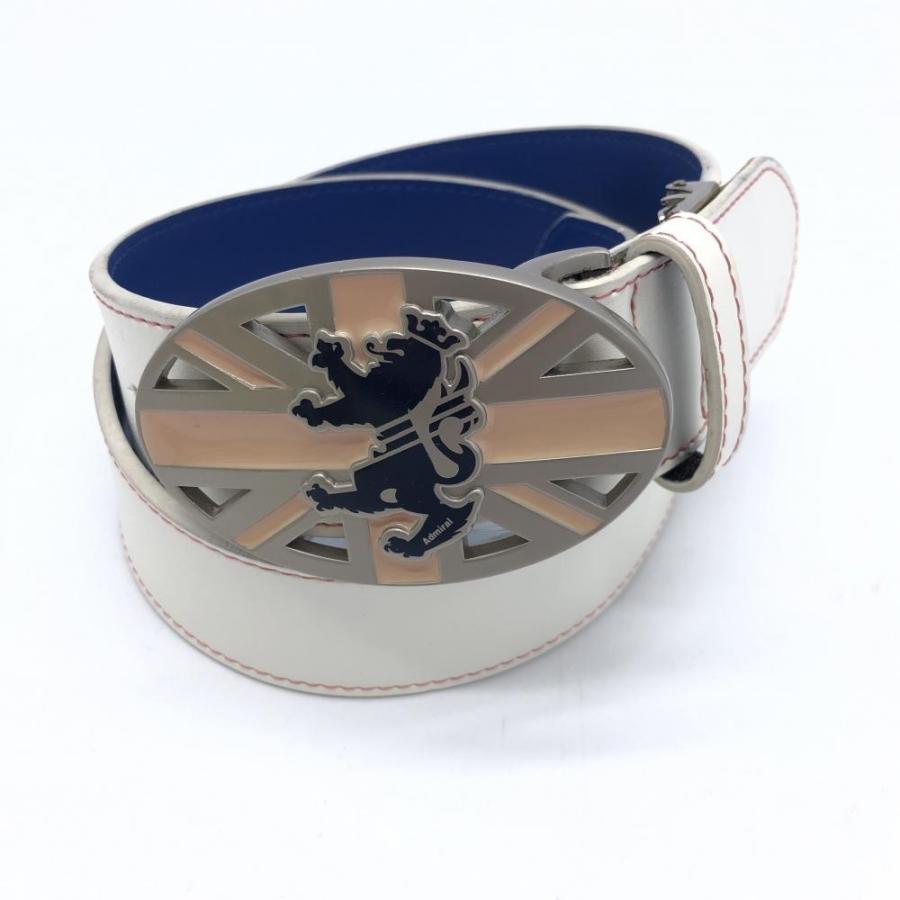 Admiral アドミラル トップ式ベルト 白 ライトピンク シルバーバックル レディース ゴルフウェア 1 レオナード 通販 Yahoo ショッピング