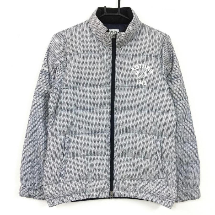 Adidas アディダス 軽量ダウンジャケット 白 グリーン 総柄 襟裏フリース レディース L G L ゴルフウェア 1 レオナード 通販 Yahoo ショッピング