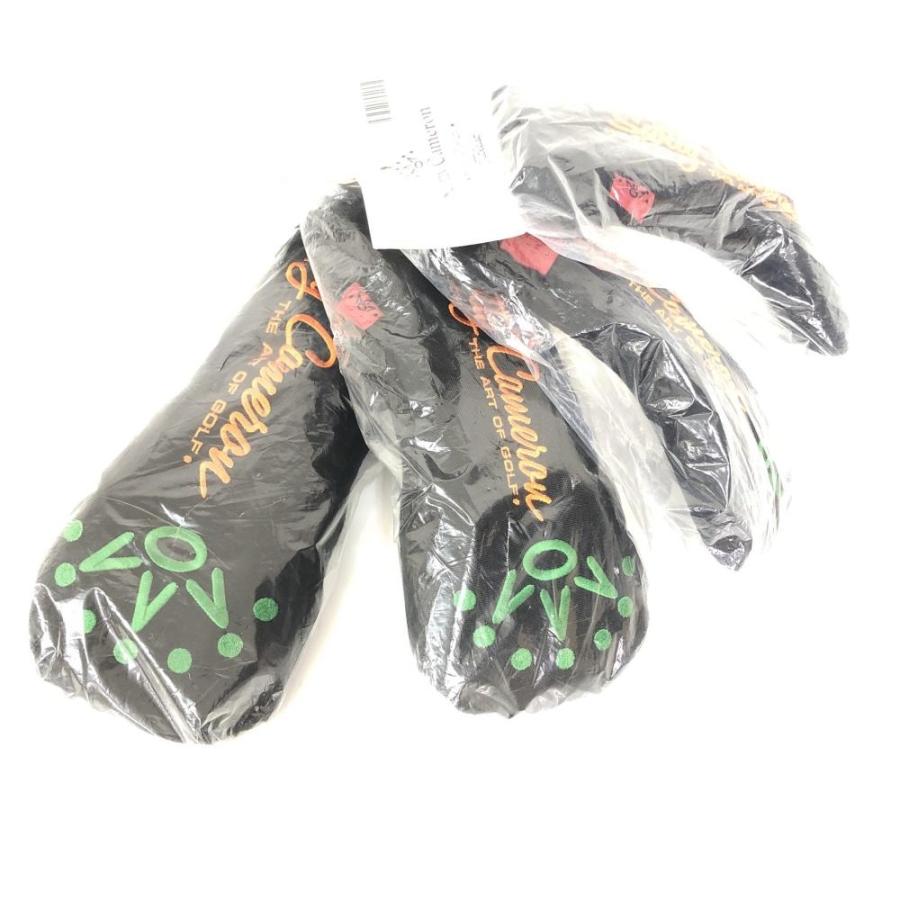 Scotty 1w ヘッドカバー Fw Ut 2 スコッティキャメロン Scotty 黒 オレンジ ゴルフ 4点セット Cameron 新品 Fw