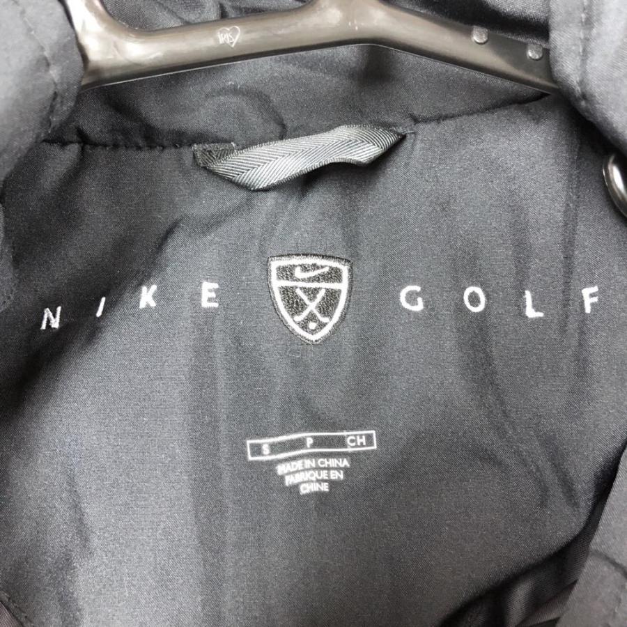 NIKE ナイキゴルフ 中綿ブルゾン 黒 ハーフジップ メンズ S