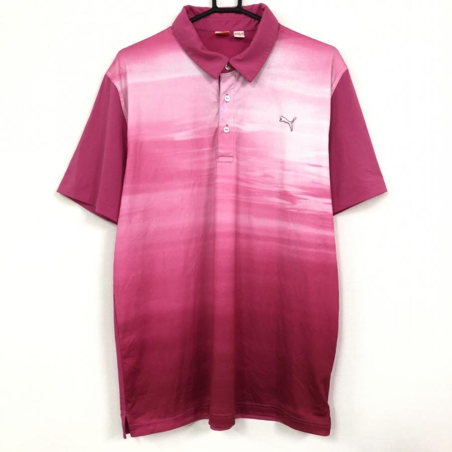 Puma プーマ 半袖ポロシャツ ピンク 白 グラデーション Dry Cell メンズ Xxl ゴルフウェア 1 レオナード 通販 Yahoo ショッピング