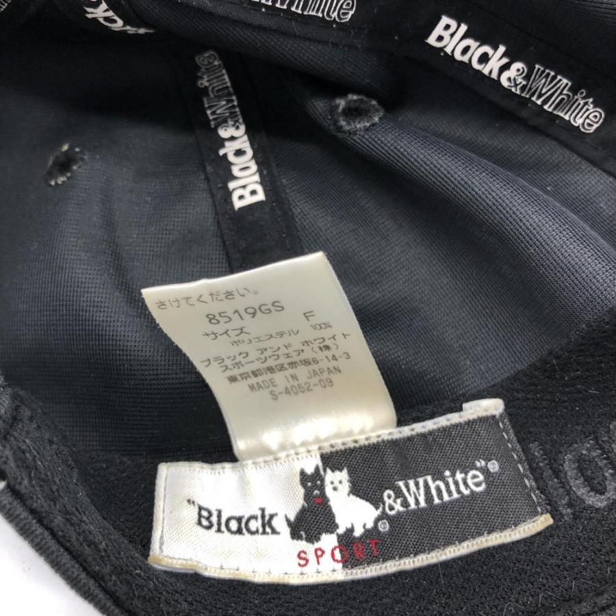 ☆SALE70%OFF☆Black＆White ブラックアンドホワイト キャップ 黒