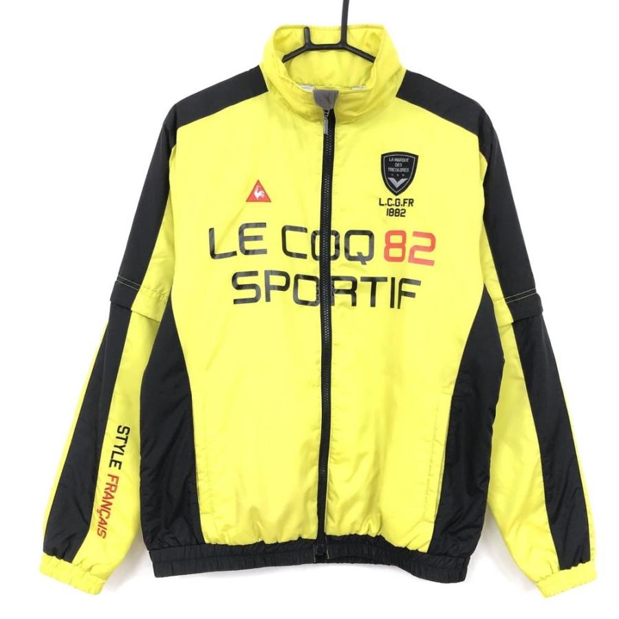 le coq sportif（美品）中綿ジャケット イエローゴルフルコック ☆60%OFF価格☆le coq sportif ルコック 2WAY中綿ジャケット ライト