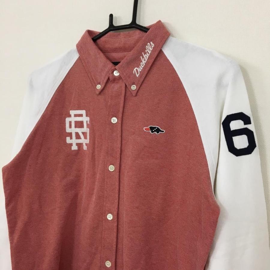 【新品未使用】Rough and swell 長袖シャツ ブルー×ホワイト ROUGH&SWELL ラフアンドスウェル 長袖シャツ ボタンダウン