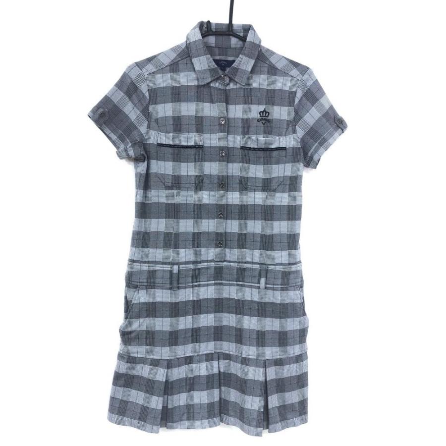 30 Off価格 超美品 Callaway キャロウェイ 半袖ポロワンピース 黒 白 グレンチェック柄 胸ポケット ボックスプリーツ レディース L ゴルフウェア 1 レオナード 通販 Yahoo ショッピング