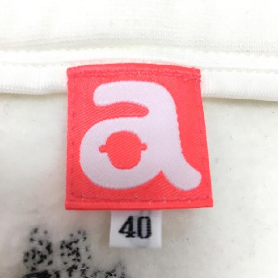 ☆SALE60%OFF☆archivio アルチビオ スカート 白×マルチカラー ロゴ