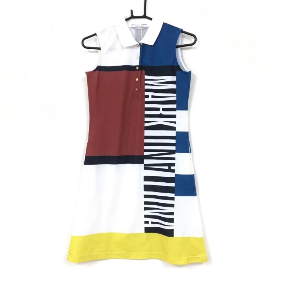 30 Off価格 新品 Mark Lona マークアンドロナ ノースリーブワンピース 白 黒 えんじ ポロシャツワンピ レディース S ゴルフウェア 1 レオナード 通販 Yahoo ショッピング