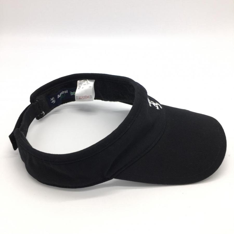 美品 Admiral アドミラル サンバイザー 黒 白 刺しゅう Free ゴルフウェア 1 レオナード 通販 Yahoo ショッピング
