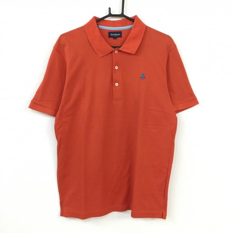 Sale60 Off 美品 Paul Stuart ポールスチュアート 半袖ポロシャツ オレンジ シンプル メンズ Ll ゴルフウェア 1 レオナード 通販 Yahoo ショッピング