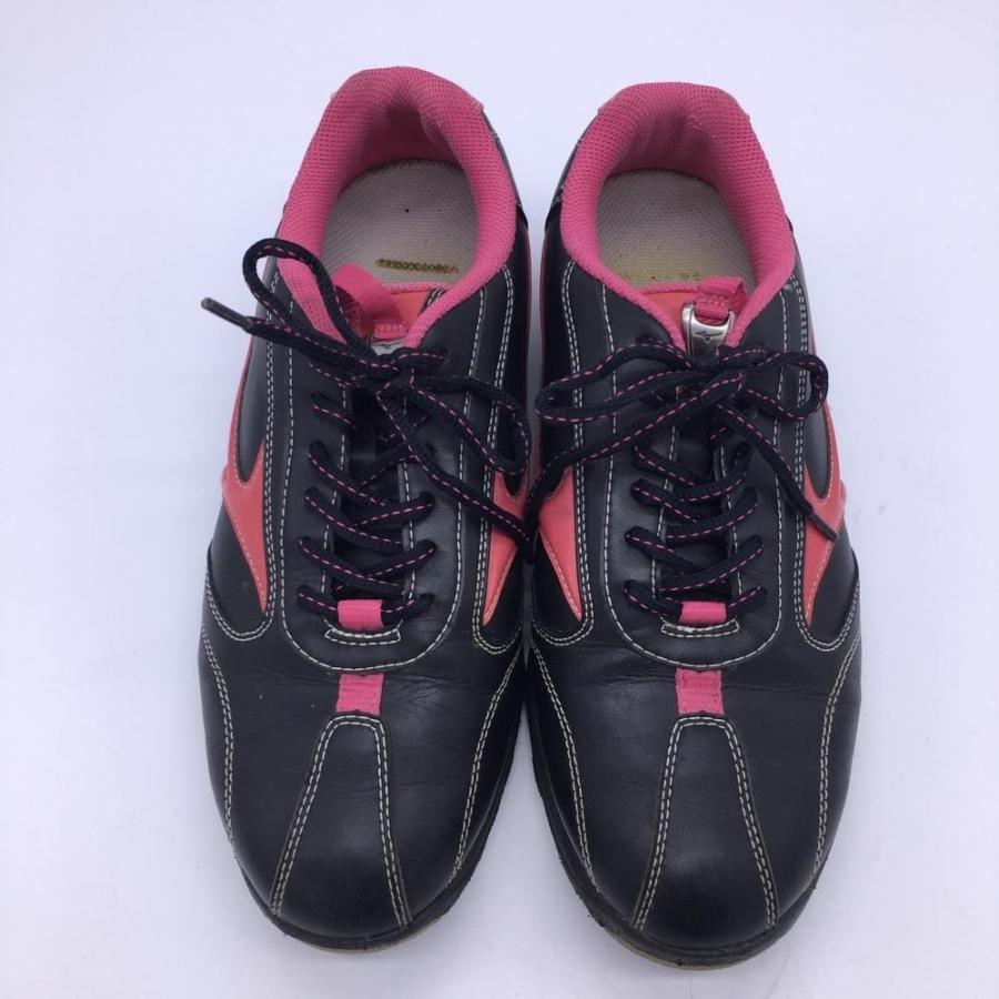 ☆SALE60%OFF☆MIZUNO ミズノ ゴルフシューズ 黒×ピンク 45KW-00909