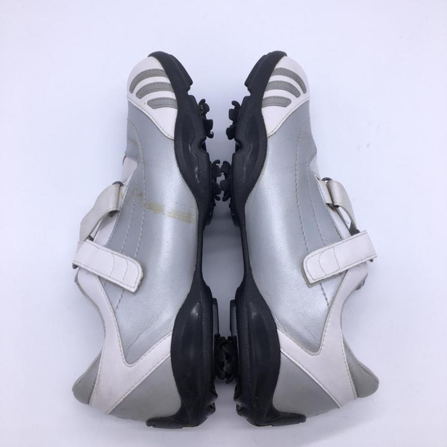 ☆SALE60%OFF☆adidas アディダス ゴルフシューズ 白×シルバー EVG