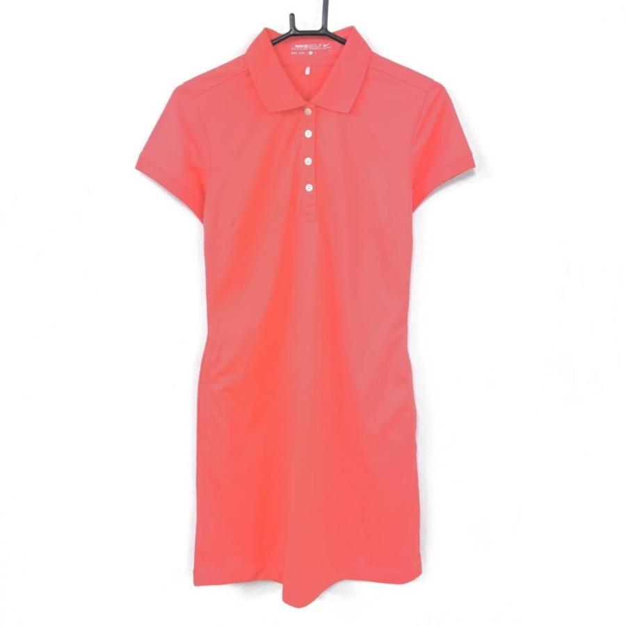 Off価格 超美品 Nike ナイキゴルフ 半袖ポロワンピース インナーパンツ付 サーモンピンク Dri Fit シンプル レディース S ゴルフウェア 1 レオナード 通販 Yahoo ショッピング