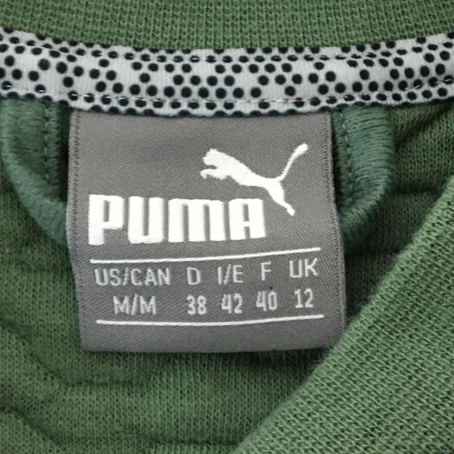 ☆60%OFF価格☆【美品】PUMA プーマ ブルゾン カーキ キルティング 総