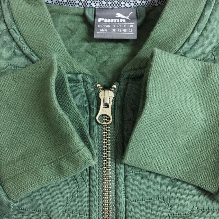 ☆60%OFF価格☆【美品】PUMA プーマ ブルゾン カーキ キルティング 総