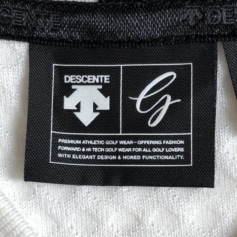 超美品 Descente デサント ニットベスト 白 総柄織り生地 中田英寿 ストレッチ Vネック メンズ M ゴルフウェア 1 レオナード 通販 Yahoo ショッピング