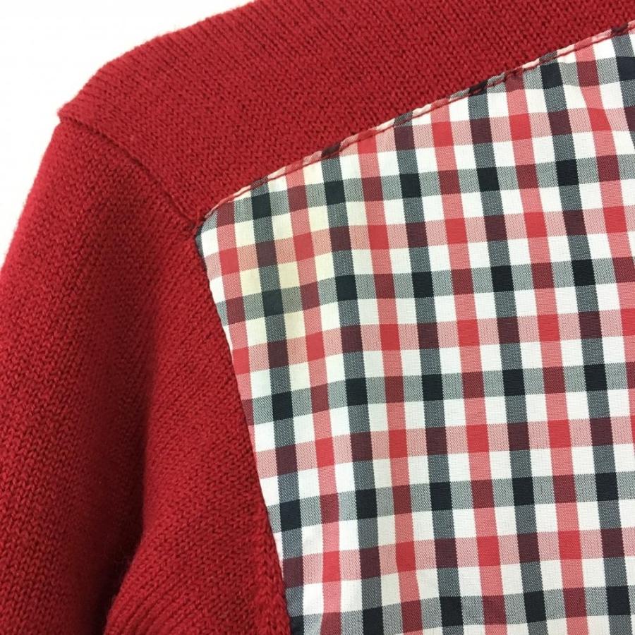 ☆20%OFF価格☆【美品】adidas アディダス 異素材切替ニットブルゾン