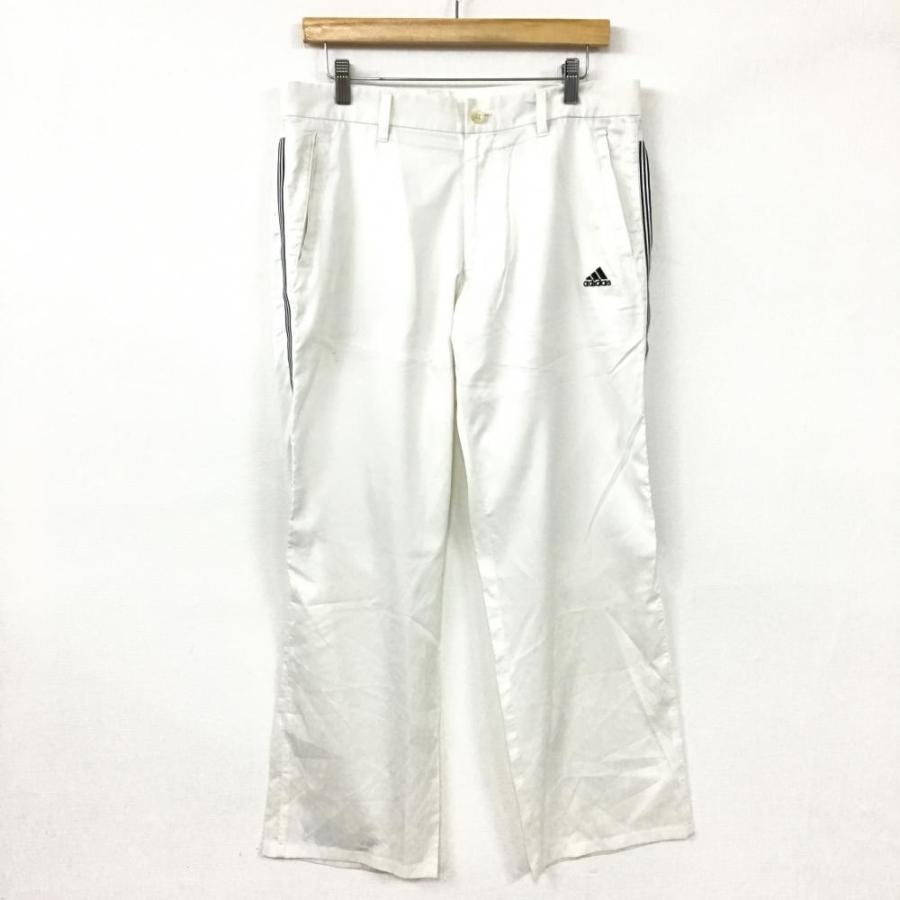 30 Off価格 Adidas アディダス パンツ 白 黒 3ライン 裏地メッシュ メンズ 85 ゴルフウェア 1 レオナード 通販 Yahoo ショッピング