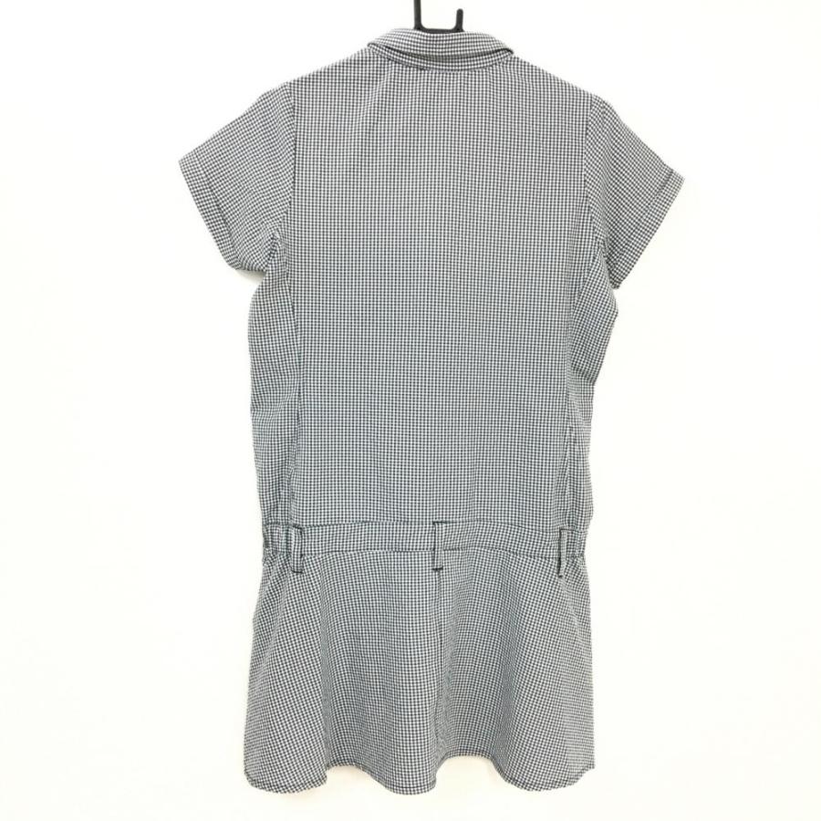 超美品 Mizuno ミズノゴルフ 半袖ワンピース 黒 白 ギンガムチェック サッカー生地 レディース ｌ ゴルフウェア 1 レオナード 通販 Yahoo ショッピング