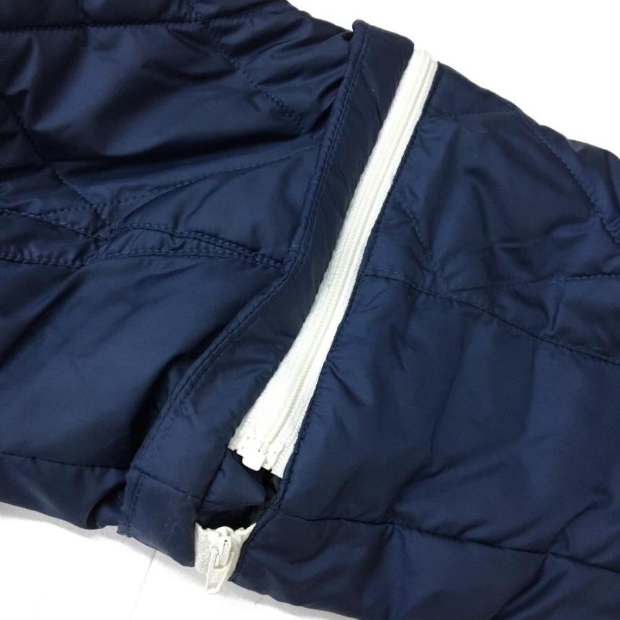 M カッターアンドバック 定2.5万 圧着加工 中綿ジャケット ブルゾン BE ☆40%OFF価格☆CUTTER＆BUCK カッターアンドバック 2WAY中綿ブルゾン