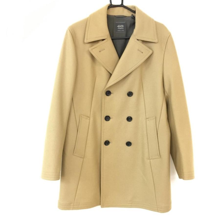 美品)DURBAN ダーバン ロングコート ベージュ ウール100% L メンズ 