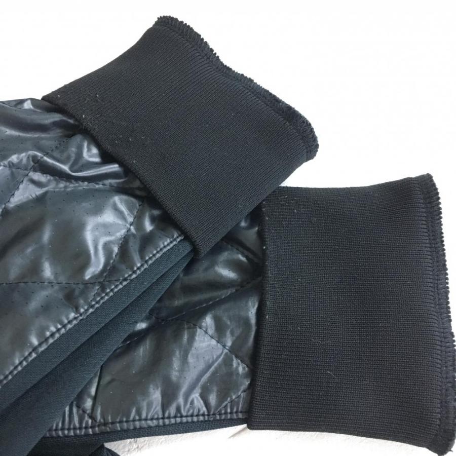 ☆50%OFF価格☆【美品】PUMA プーマ ブルゾン 黒 異素材切替 一部