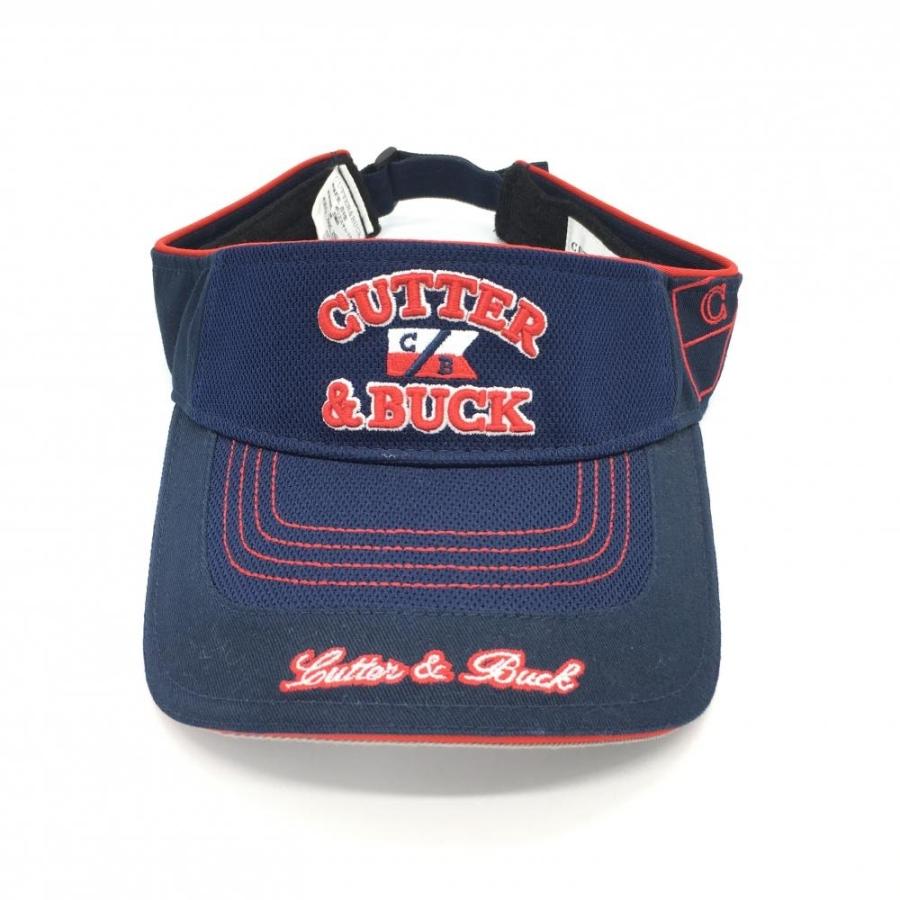 ★20OFF価格★CUTTER＆BUCK カッターアンドバック サンバイザー ネイビー×レッド ロゴ刺しゅう ゴルフウェア 1240001054374レオナード 通販