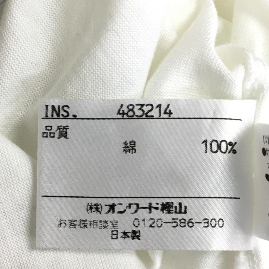 70%OFF価格／(美品)23区 23区スポーツ 長袖ハイネックシャツ 白×ライト