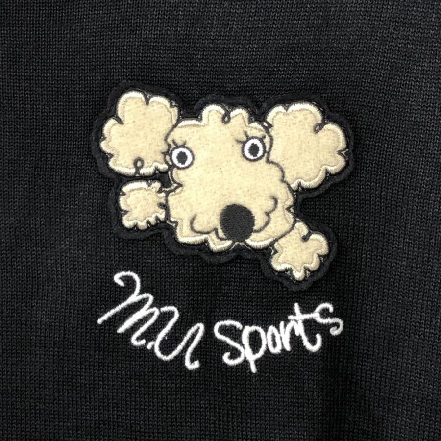 50 Off価格 M U Sports Muスポーツ 長袖セーター 黒 犬ワッペン レディース 40 ゴルフウェア 1 レオナード 通販 Yahoo ショッピング