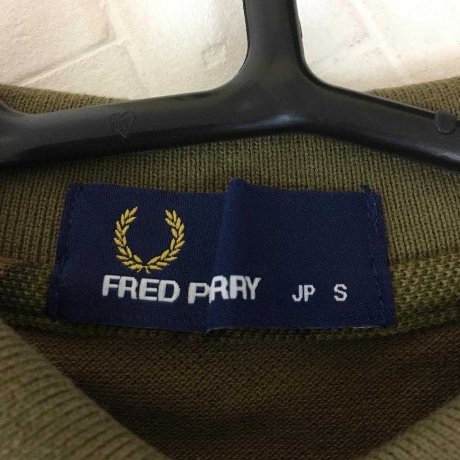 70%OFF価格／FRED PERRY フレッドペリー 半袖ポロシャツ カーキ