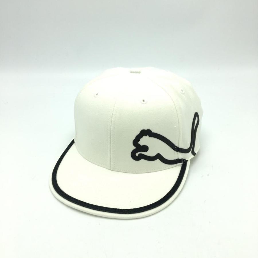 Puma プーマ フラットキャップ 白 黒 ビッグロゴ コットン98 メンズ L Xl ゴルフウェア 1 レオナード 通販 Yahoo ショッピング