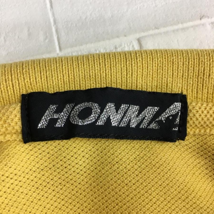 HONMA GOLF（本間ゴルフ） ホンマ 半袖ポロシャツ マスタードイエロー