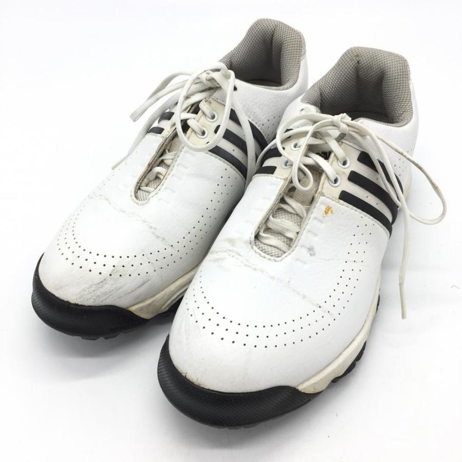 アディダス ゴルフシューズ 白 EVG791003 3ライン FitFOAM レディース 23cm ゴルフウェア adidas/40%OFF価格 :1-240001056591:レオナード 通販 ゴルフシューズ adidas 白