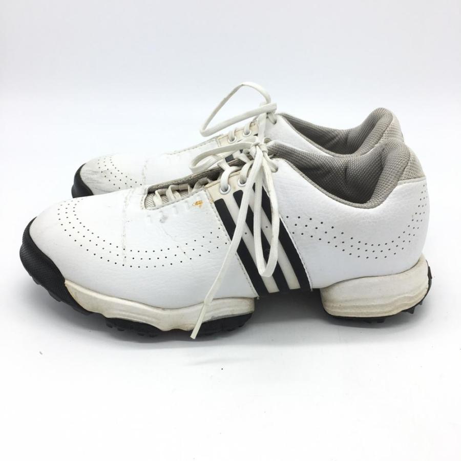 ゴルフシューズ レディース 紺色白 23センチ