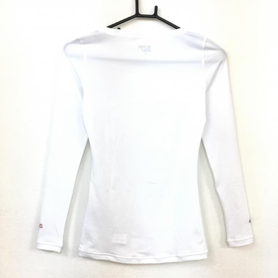 新品】BEAMS GOLF ビームスゴルフ インナーウェア 長袖Tシャツ 白 UV