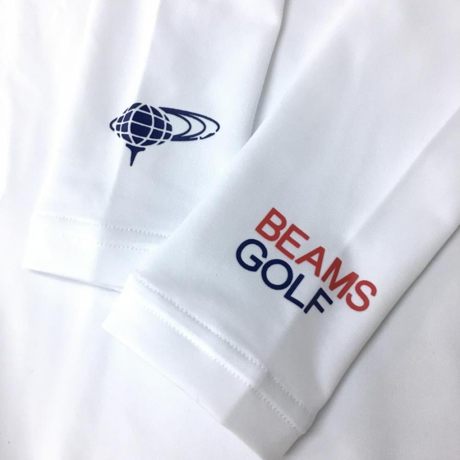 新品】BEAMS GOLF ビームスゴルフ インナーウェア 長袖Tシャツ 白 UV