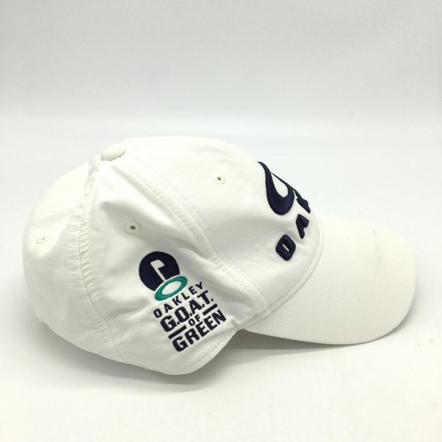 ☆SALE60%OFF☆Oakley オークリー キャップ 白×ネイビー 立体ロゴ