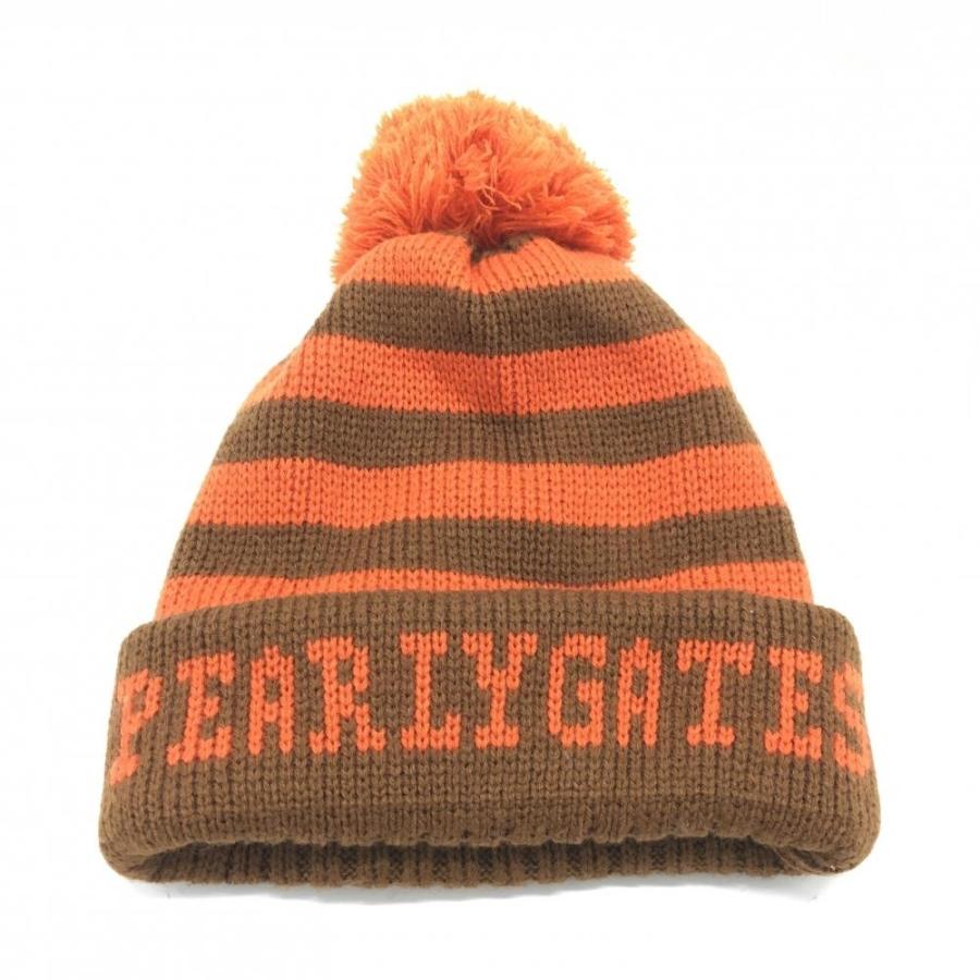 ☆SALE50%OFF☆【超美品】PEARLY GATES パーリーゲイツ ニット帽