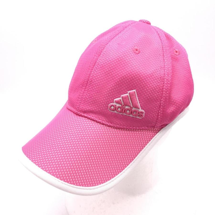 30 Off価格 美品 Adidas アディダス キャップ ピンク 白 メッシュ フリー ゴルフウェア 1 レオナード 通販 Yahoo ショッピング