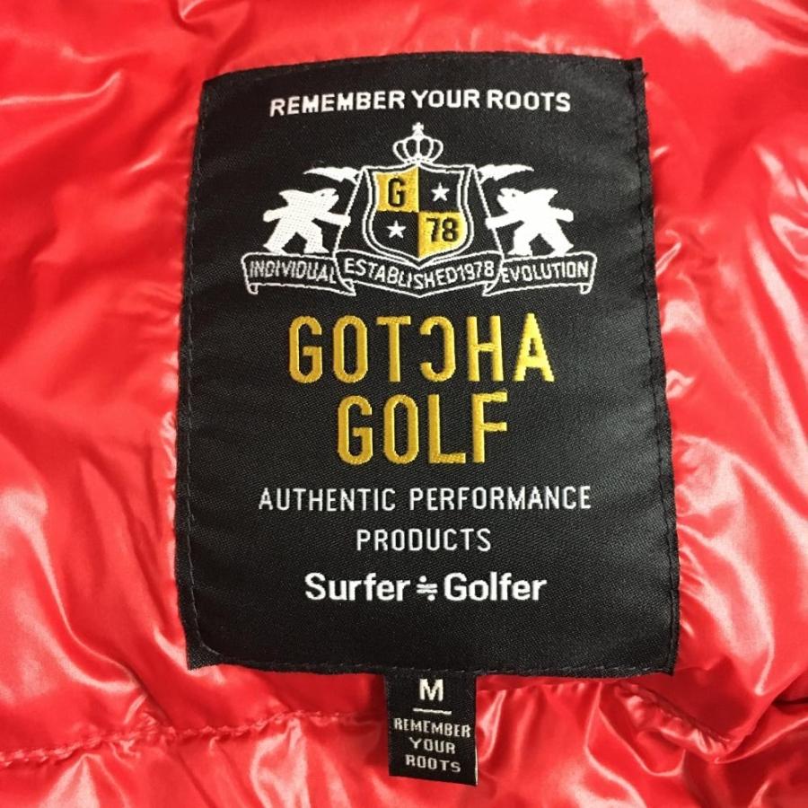 ☆50%OFF価格☆GOTCHA GOLF ガッチャゴルフ 異素材ダウンジャケット