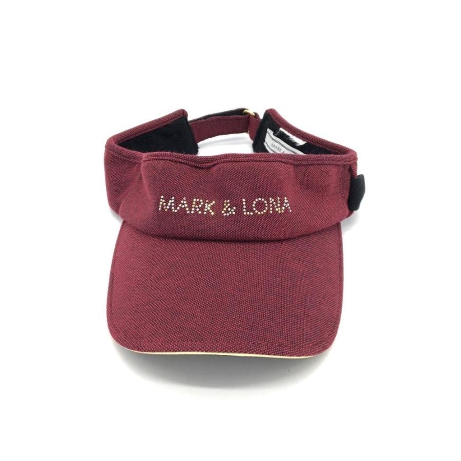☆SALE50%OFF☆MARK＆LONA マークアンドロナ サンバイザー ボルドー