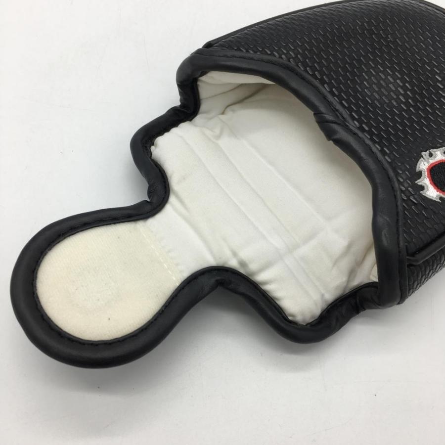 超美品】ODYSSEY オデッセイ パターカバー 黒×白 マレット型 2-BALL