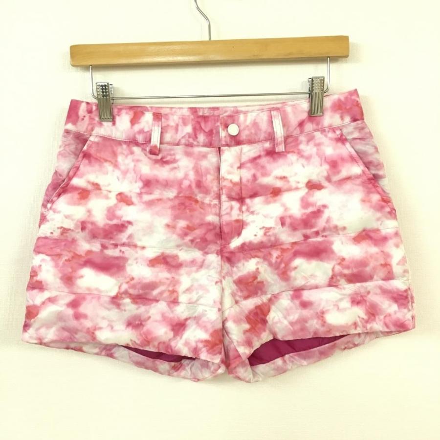 超美品 Adidas アディダス 中綿ショートパンツ ピンクレッド 白 総柄 ナイロン100 軽量 レディース M M ゴルフウェア 1 レオナード 通販 Yahoo ショッピング