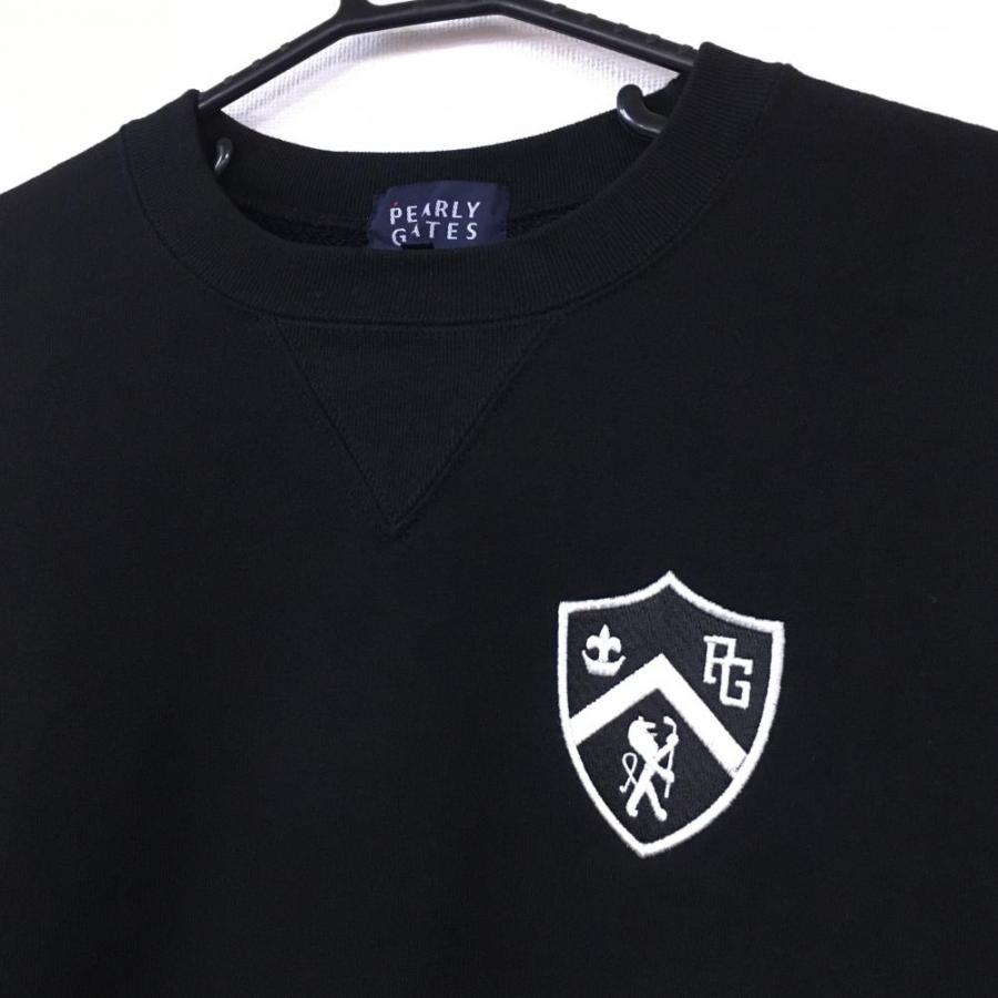 ☆20%OFF価格☆【超美品】PEARLY GATES パーリーゲイツ トレーナー 黒