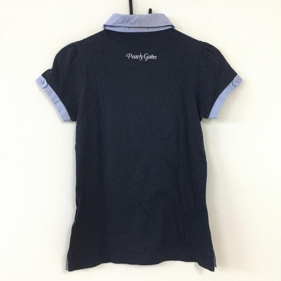 ☆40%OFF価格☆PEARLY GATES パーリーゲイツ 半袖ポロシャツ ダーク