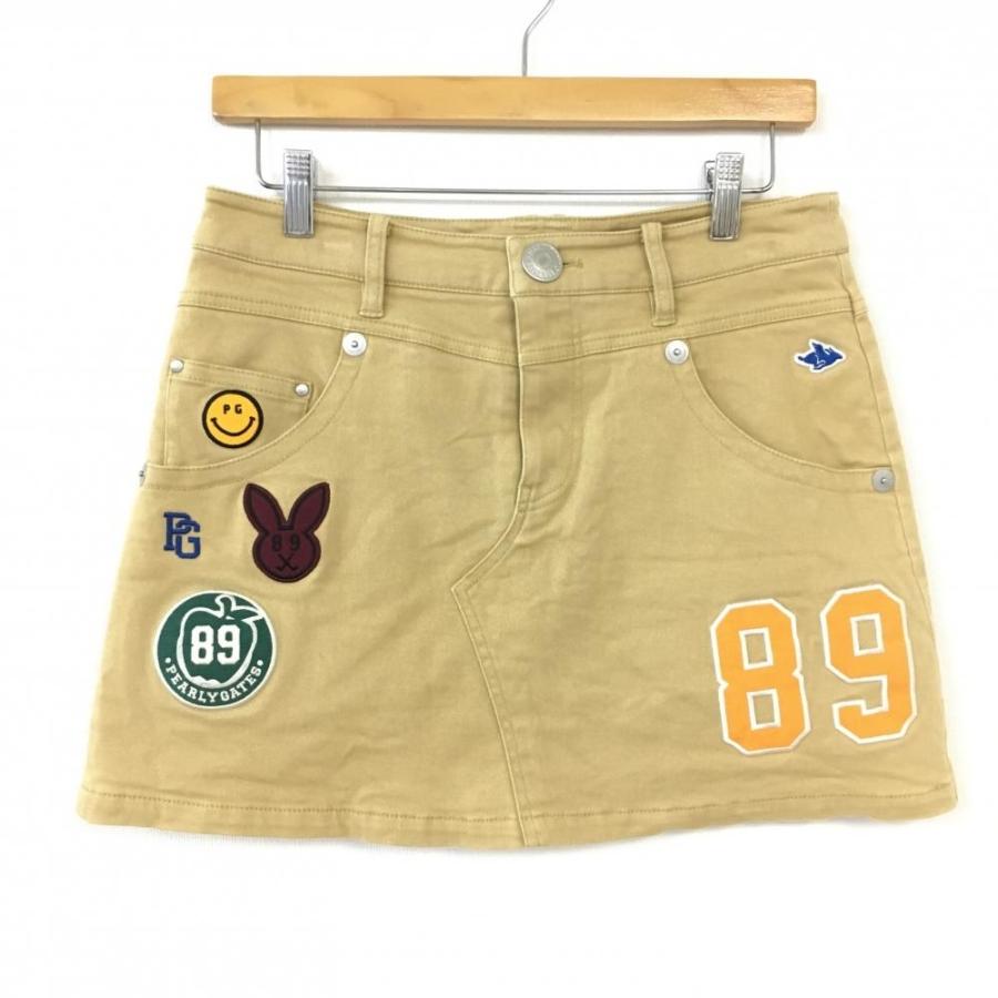 PEARLY GATES 蓄熱スカート ニコちゃん ワッペン レディース0 【公式通販】